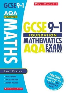 portada Maths Foundation Exam Practice Book for AQA (GCSE Grades 9-1)