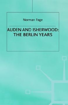 portada auden and isherwood: the berlin years (en Inglés)