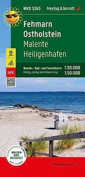 portada Fehmarn - Ostholstein, Wander- und Radkarte 1: 50. 000, Freytag and Berndt, wk D5365 (en Alemán)
