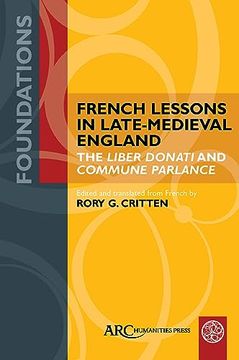 portada French Lessons in Late-Medieval England: The Liber Donati and Commune Parlance
