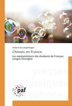 portada Chinois en France: Les représentations des étudiants de Français Langue Etrangère (Omn.Pres.Franc.) (French Edition)