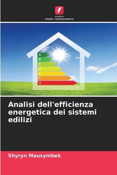 portada Analisi dell'efficienza energetica dei sistemi edilizi (en Italiano)