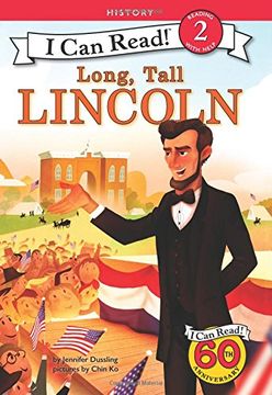 portada Long, Tall Lincoln (I Can Read Level 2) (en Inglés)