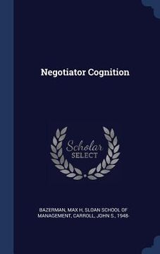 portada Negotiator Cognition