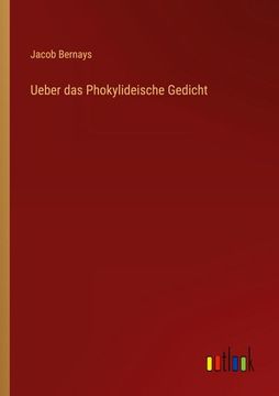 portada Ueber das Phokylideische Gedicht (en Alemán)