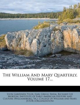 portada the william and mary quarterly, volume 17... (in English)