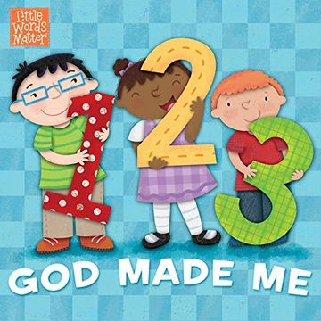 portada 1, 2, 3 God Made Me (Little Words Matter(tm)) (in English)
