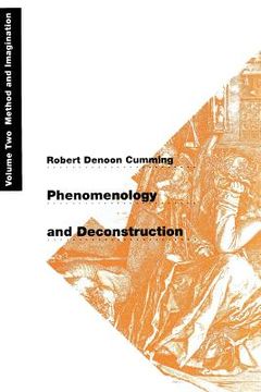portada phenomenology and deconstruction, volume two: method and imagination (en Inglés)