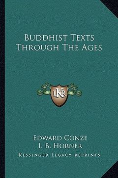 portada buddhist texts through the ages (en Inglés)