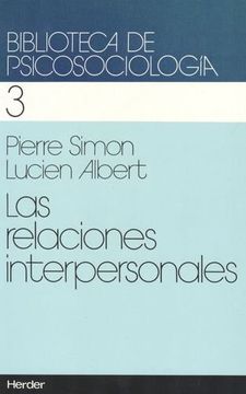 portada Las relaciones interpersonales (in Spanish)