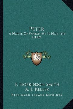 portada peter: a novel of which he is not the hero