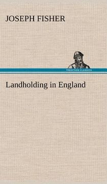 portada landholding in england (en Inglés)