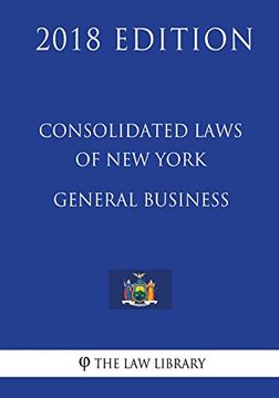 portada Consolidated Laws of new York - General Business (en Inglés)