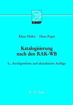 portada Katalogisierung Nach Den Rak-WB (German Edition)