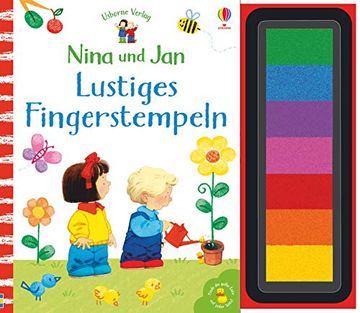 portada Nina und jan - Lustiges Fingerstempeln (en Alemán)
