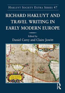 portada richard hakluyt and travel writing in early modern europe