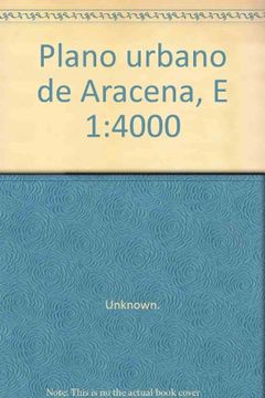portada Plano urbano de Aracena, E 1:4000