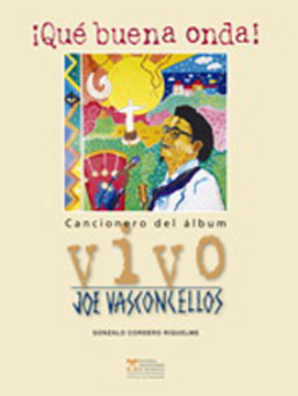 portada Que Buena Onda! Cancionero del Album Vivo joe Vasconcellos
