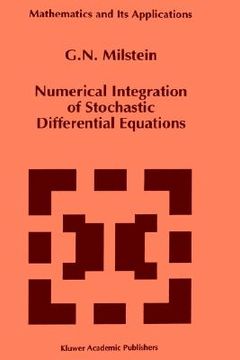 portada numerical integration of stochastic differential equations (en Inglés)