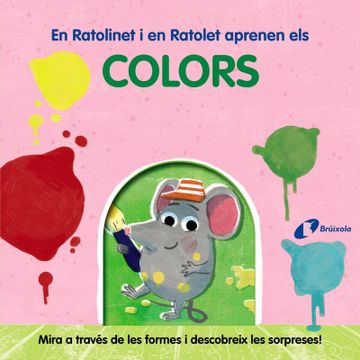 portada En Ratolinet i en Ratolet aprenen els colors (en Catalá)