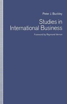 portada Studies in International Business (en Inglés)