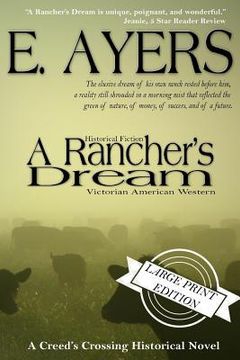 portada Historical Fiction: A Rancher's Dream - Victorian American Western (en Inglés)