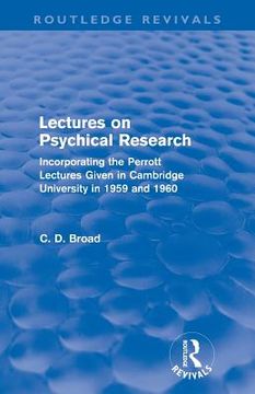 portada lectures on psychical research (en Inglés)