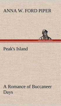 portada peak's island a romance of buccaneer days