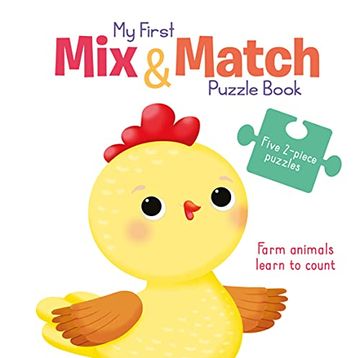 portada Farm Animals Learn to Count (my First mix & Match Puzzle Book)