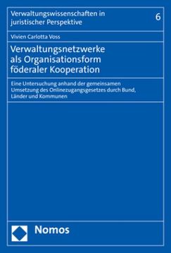 portada Verwaltungsnetzwerke als Organisationsform Föderaler Kooperation (in German)