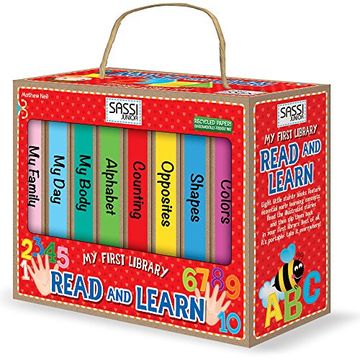 portada Read and Learn. My First Library (Sassi Junior) (en Inglés)