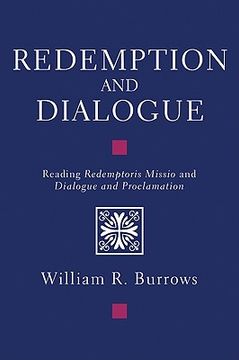 portada redemption and dialogue: reading redemptoris missio and dialogue and proclamation (en Inglés)