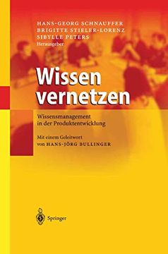 portada Wissen Vernetzen: Wissensmanagement in der Produktentwicklung (en Alemán)