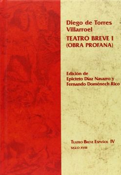 portada Teatro breve, I. (in Spanish)