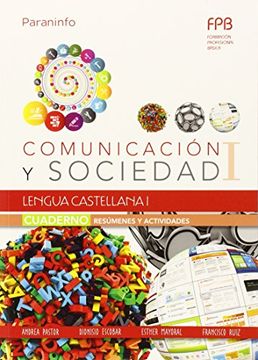 portada Comunicación Y Sociedad I. Lengua Castellana I. Cuaderno De Trabajo. FPB
