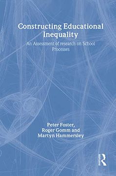 portada Constructing Educational Inequality: A Methodological Assessment (Social Research and Educational Studies Series) (en Inglés)