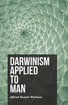 portada Darwinism Applied to Man (in English)