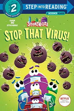 portada Stop That Virus! (Storybots: Step Into Reading, Step 2) (en Inglés)