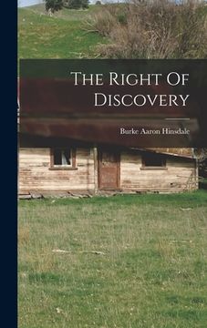 portada The Right Of Discovery (en Inglés)