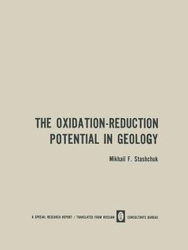 portada The Oxidation-Reduction Potential in Geology (en Inglés)
