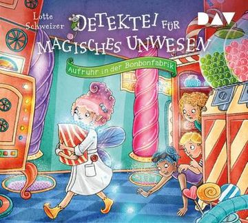 portada Detektei für Magisches Unwesen - Teil 3: Aufruhr in der Bonbonfabrik: Ungekürzte Lesung mit Sarah Dorsel