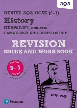 portada Revise AQA GCSE (9-1) History Germany 1890-1945: Democracy and dictatorship Revision Guide and Workbook: includes online edition (REVISE AQA GCSE History 2016)