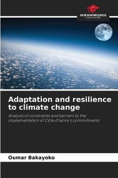 portada Adaptation and resilience to climate change (en Inglés)