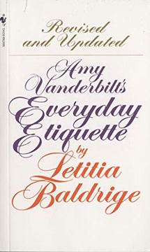 portada Amy Vanderbilt's Everyday Etiquette (en Inglés)