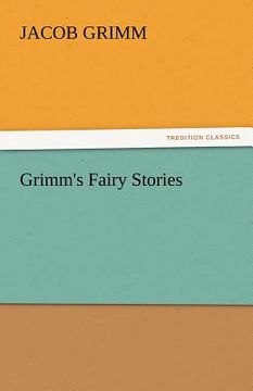 portada grimm's fairy stories (en Inglés)