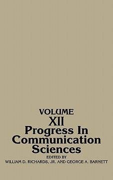 portada progress in communication sciences, volume 12 (en Inglés)