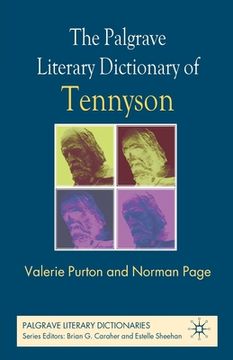 portada The Palgrave Literary Dictionary of Tennyson (en Inglés)
