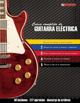portada Curso Completo de Guitarra Eléctrica: Método Moderno de Técnica y Teoría Aplicada (in Spanish)
