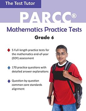 portada PARCC Mathematics Practice Tests - Grade 6