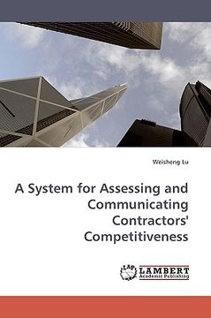 portada a system for assessing and communicating contractors' competitiveness (en Inglés)